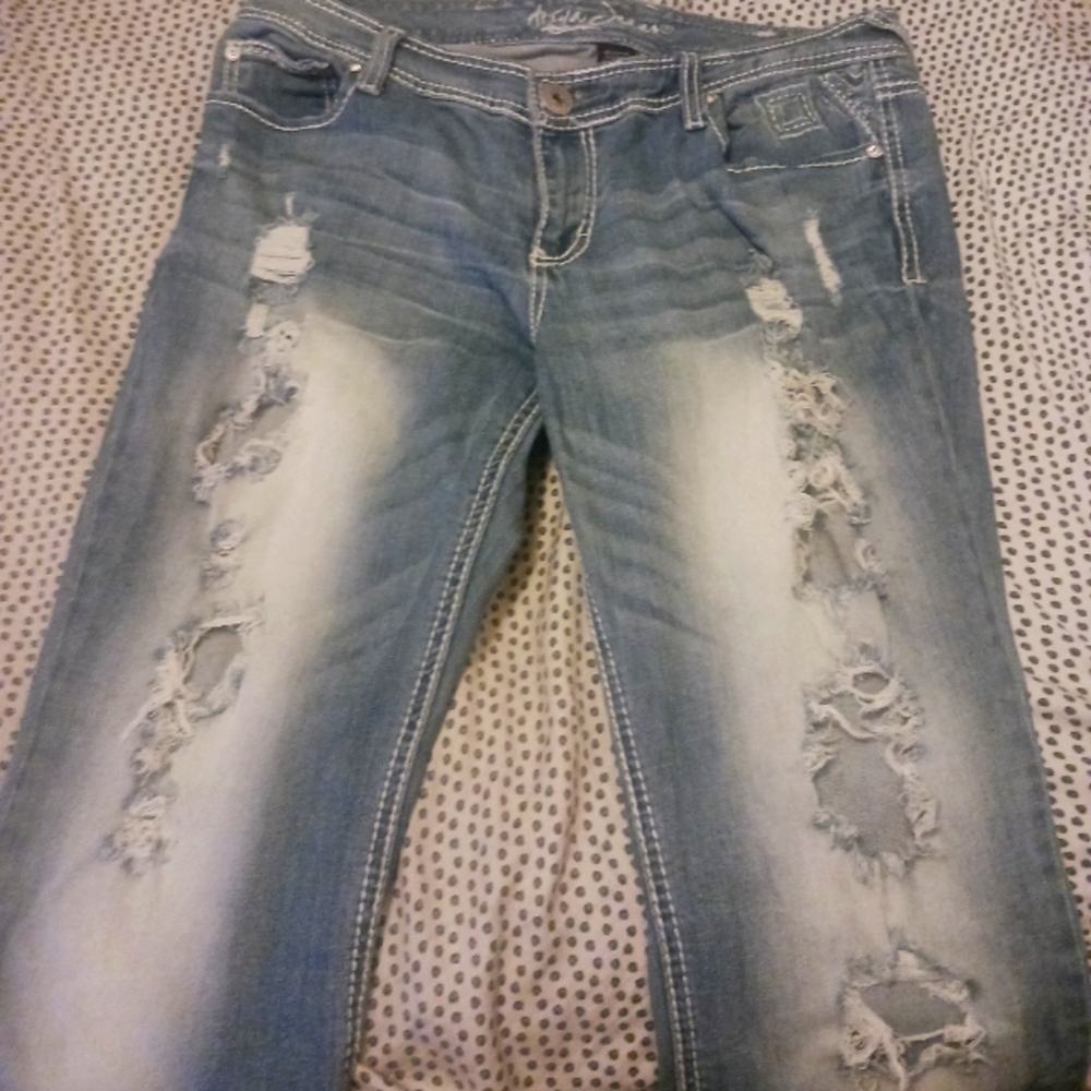 Aryia bootcut denim jeans